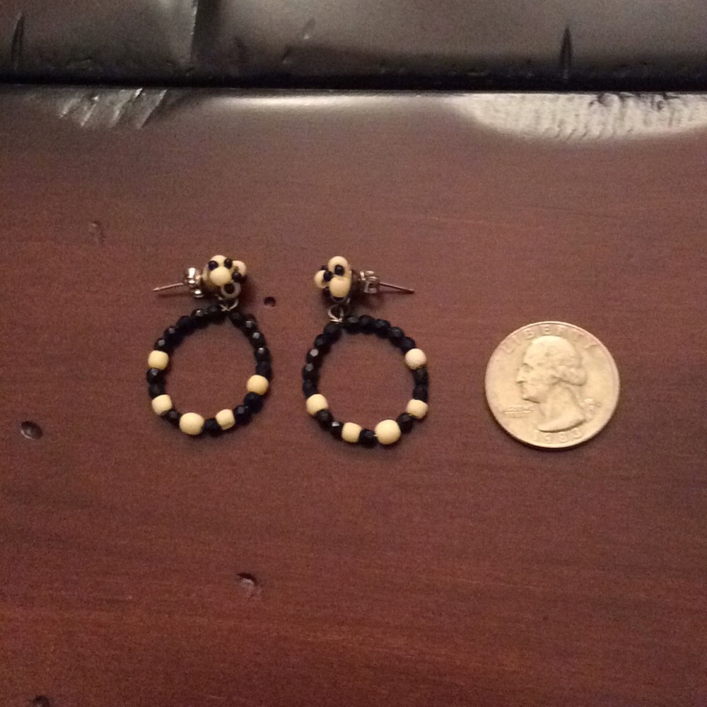 Vintage DKNY earrings + necklace from 1994
